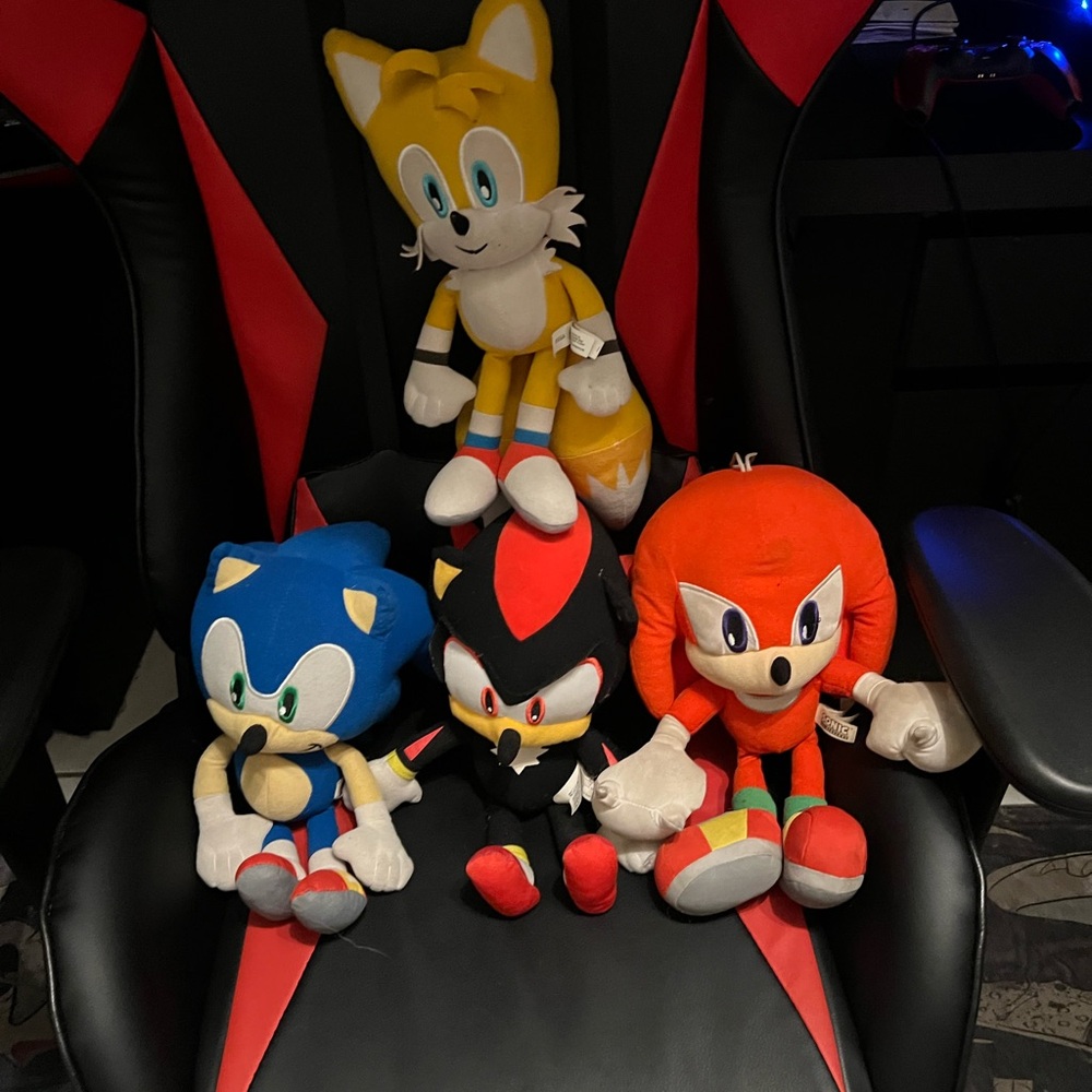 Sonic the Hedgehog Plush Toy Set